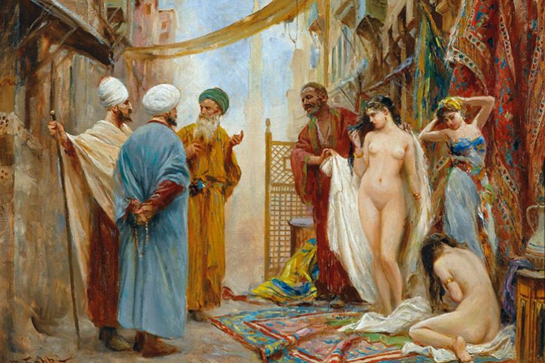 White Muslim Women Sex Slaves